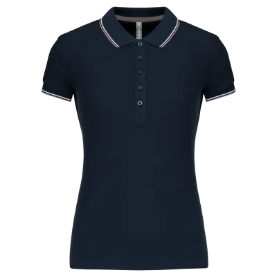 Polo manches courtes femme