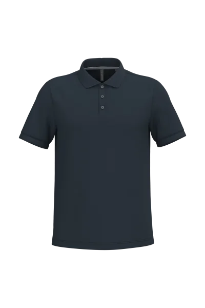 Polo piqué manches courtes homme