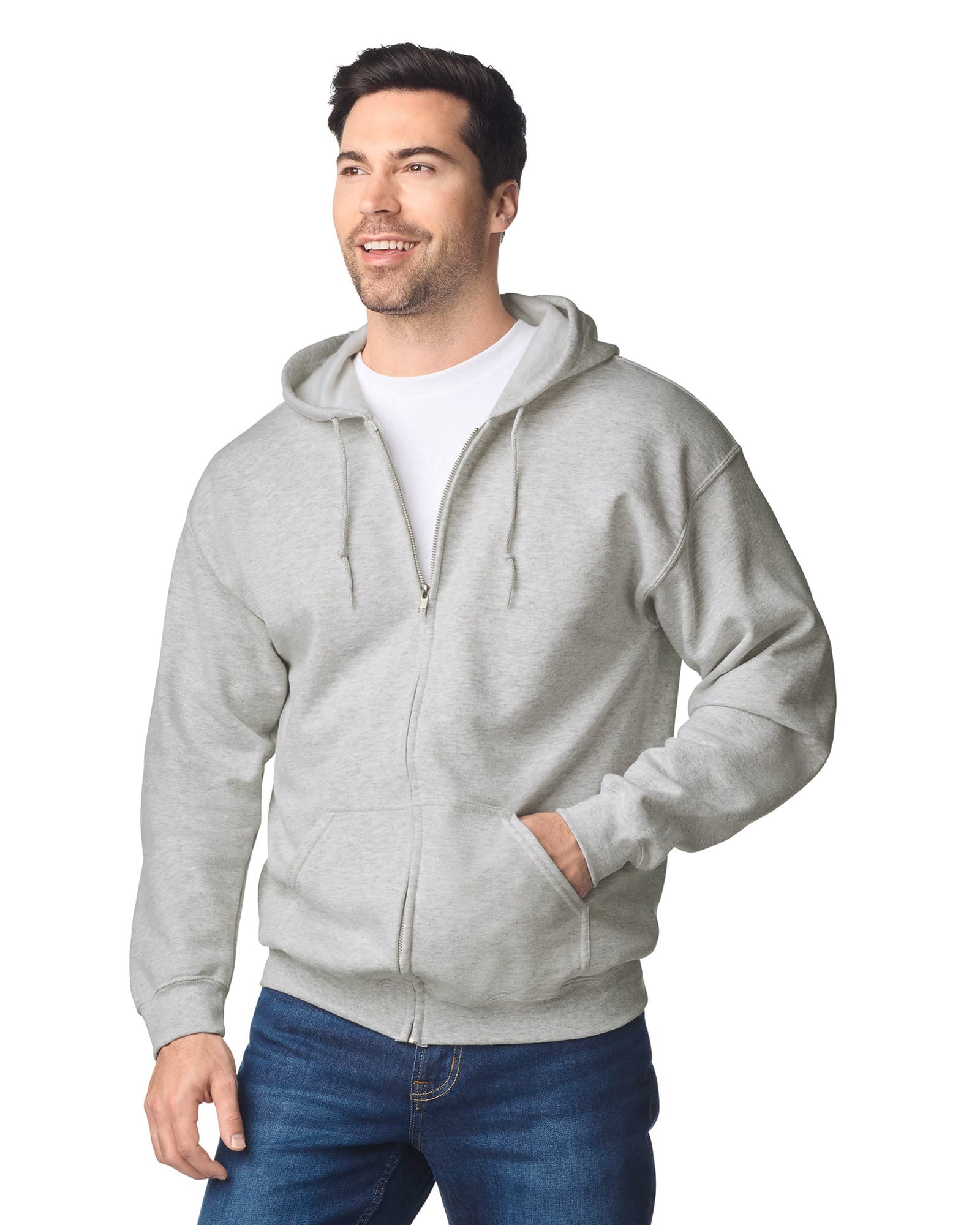 Sweat-shirt homme zippé capuche Heavy Blend™