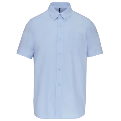 Chemise Oxford manches courtes