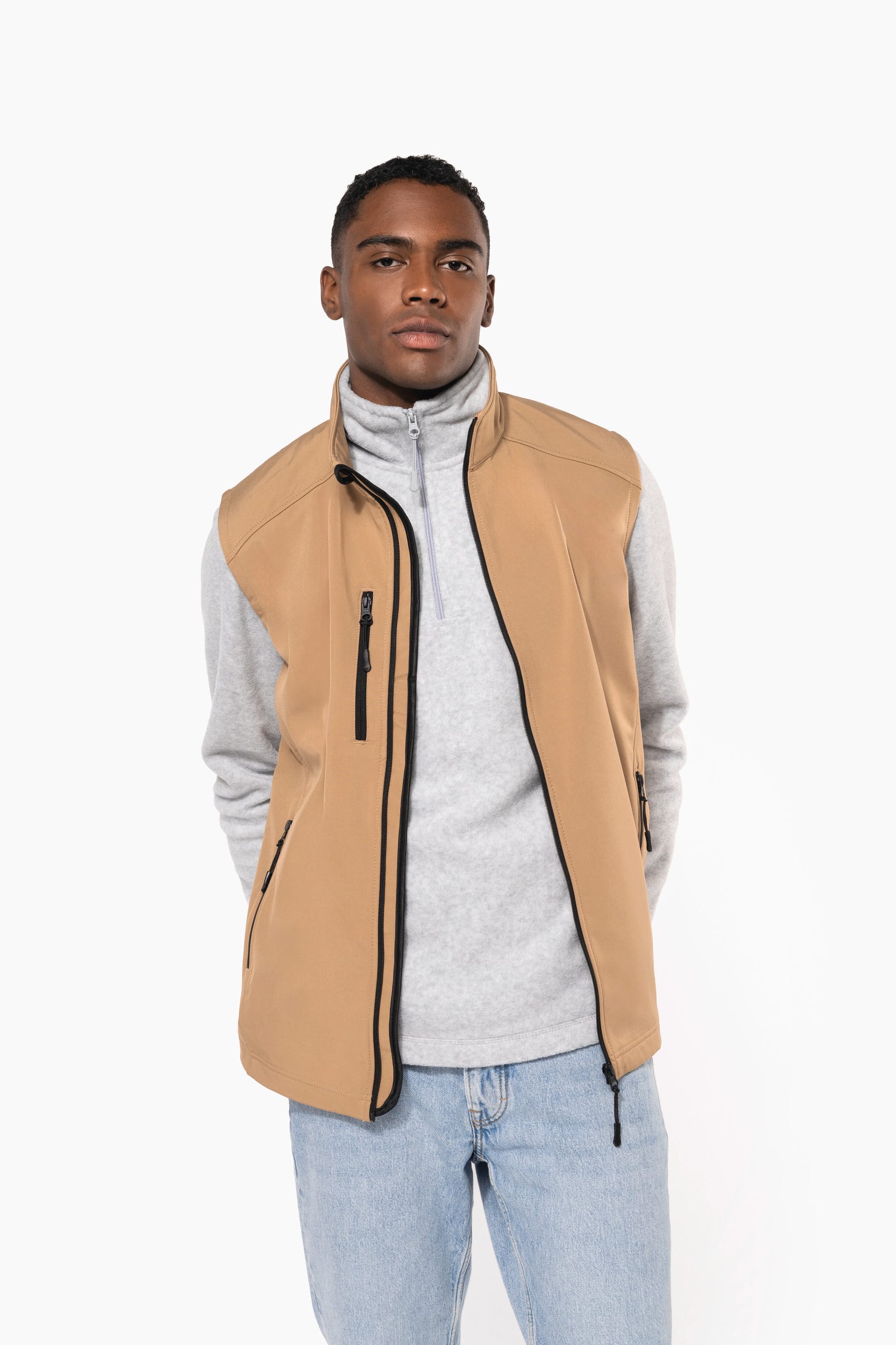 Bodywarmer softshell homme