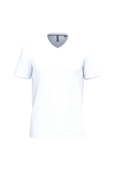 T-shirt col V manches courtes homme