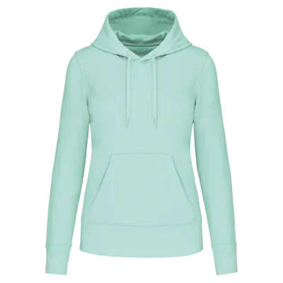 Sweat-shirt écoresponsable à capuche femme
