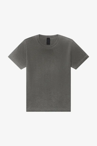 T-shirt délavé épais unisexe