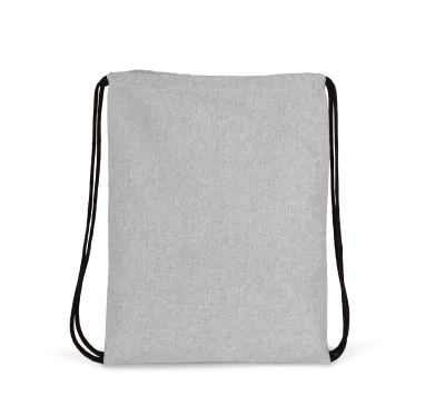 Sac à dos recyclé à cordon coulissant