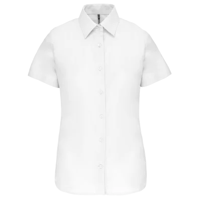 Chemise Oxford manches courtes femme