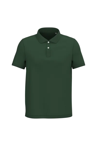 Polo écoresponsable maille piquée homme