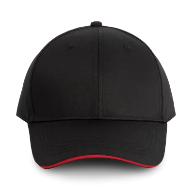Casquette sandwich contrasté 6 panneaux
