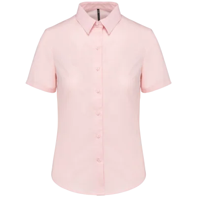 Chemise Oxford manches courtes femme