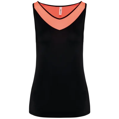 Débardeur de padel bicolore femme
