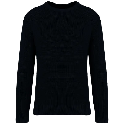 Pull écoresponsable à grosses mailles homme