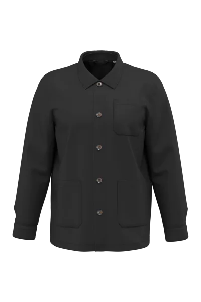 Veste worker écoresponsable délavée unisexe