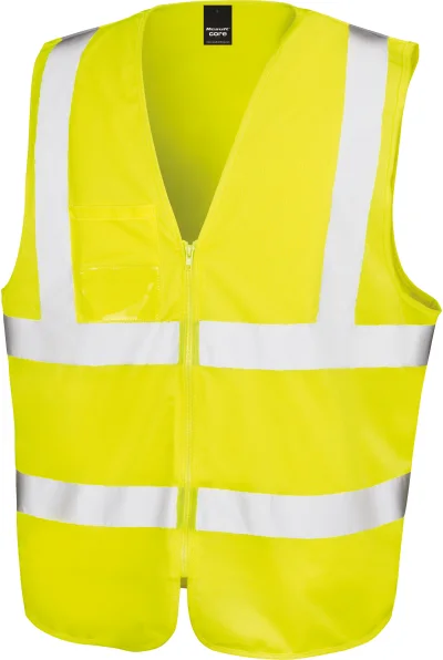 Gilet de sécurité zippé