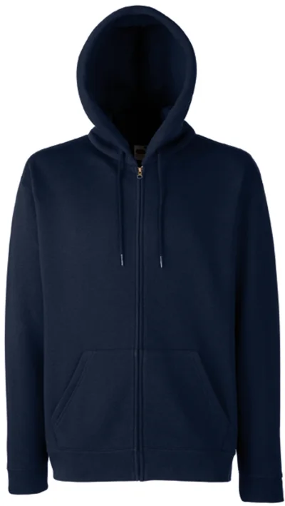 Sweat-shirt homme zippé capuche Premium (62-034-0)