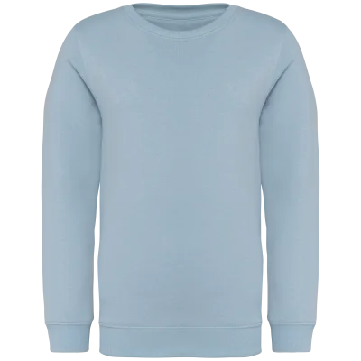 Sweat-shirt écoresponsable à col rond enfant