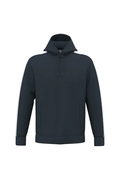 Sweat-shirt à capuche teamwear bicolore unisexe