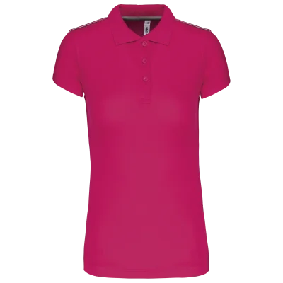 Polo manches courtes femme