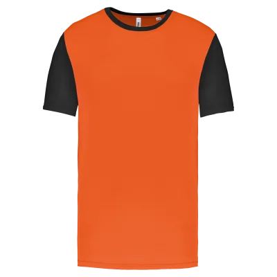 Maillot multisport manches courtes bicolore enfant
