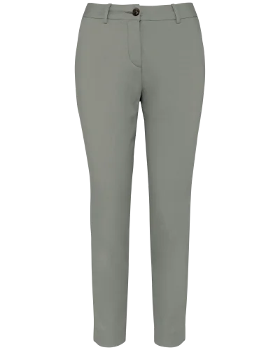 Pantalon chino 7/8 écoresponsable femme
