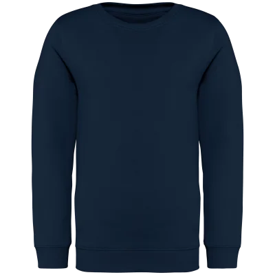 Sweat-shirt écoresponsable à col rond enfant