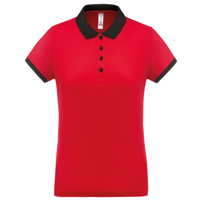 Polo piqué performance femme