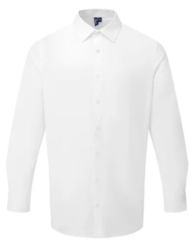 Chemise popeline RECYCLIGHT à manches longues pour homme