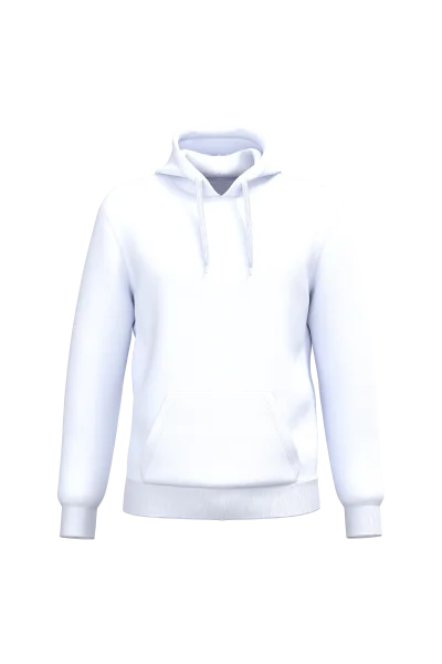 Sweat-shirt recyclé à capuche unisexe