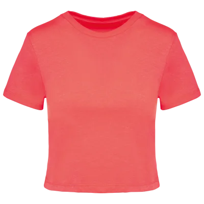 Crop top triblend femme