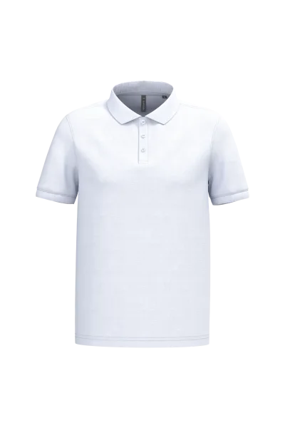 Polo piqué manches courtes homme