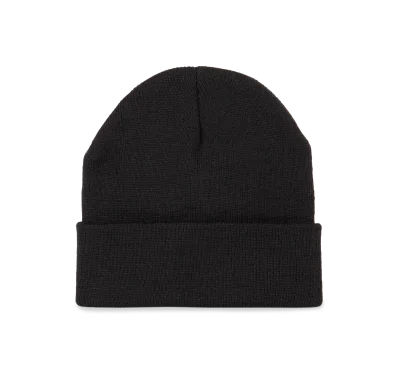 Bonnet recyclé avec revers tricoté
