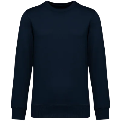 Sweat-shirt écoresponsable à col rond à épaules tombantes French Terry unisexe