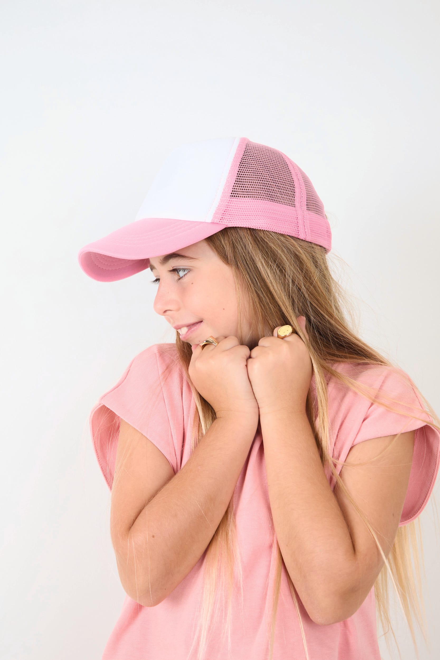 Casquette trucker enfant - 5 panneaux