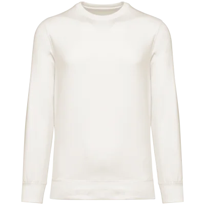 Sweat-shirt écoresponsable à col rond à épaules tombantes French Terry unisexe