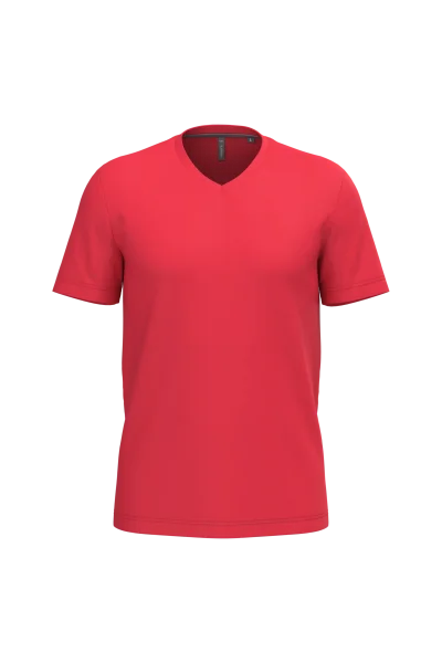 T-shirt col V manches courtes homme