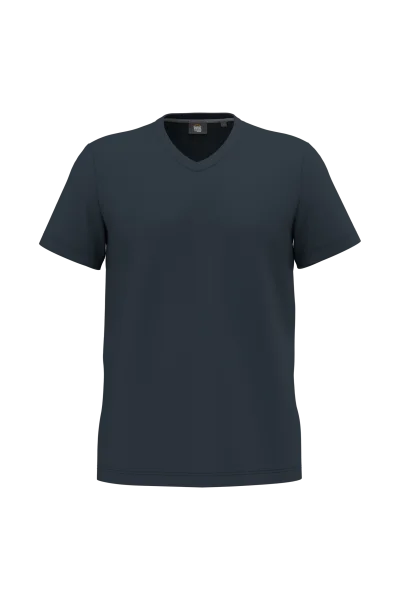 T-shirt écoresponsable col V antibactérien homme