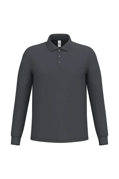 Polo piqué LSL homme