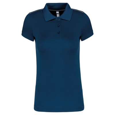 Polo manches courtes femme