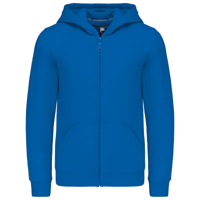 Sweat-shirt capuche zippé enfant