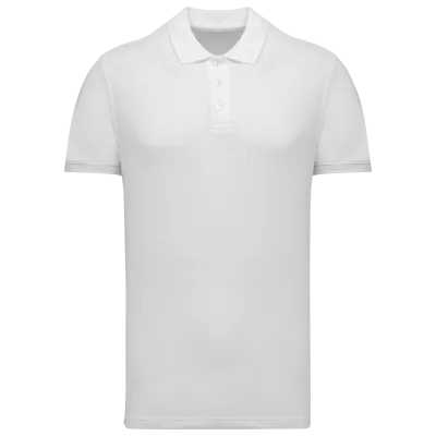 Polo piqué manches courtes homme