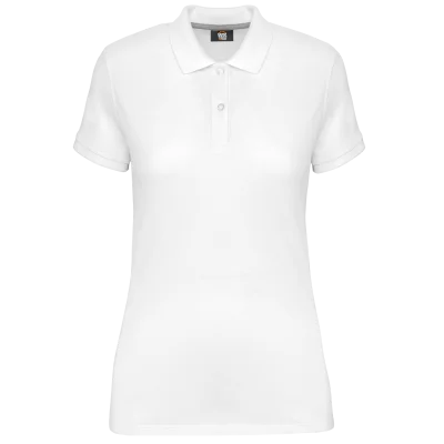 Polo manches courtes femme
