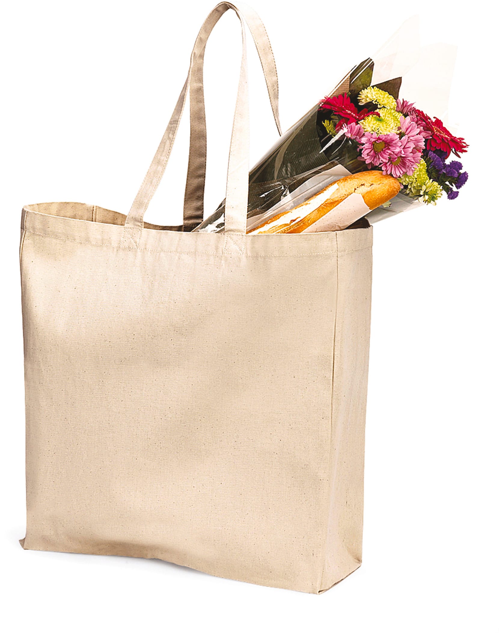 Sac toile coton shopping