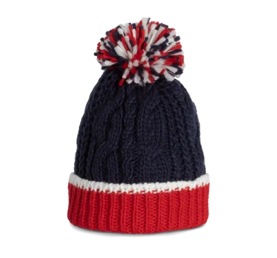 Bonnet en maille tricot