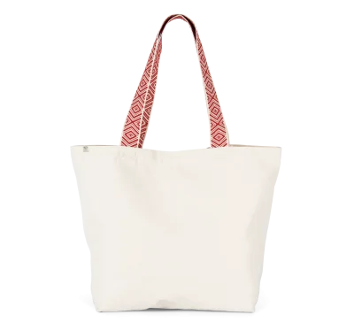 Grand sac shopping recyclé