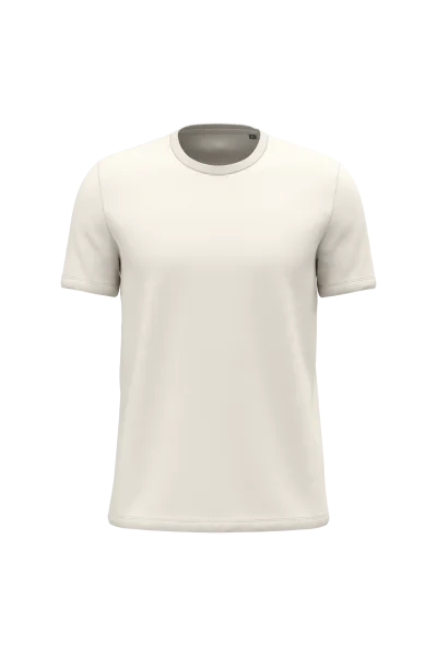 T-shirt manches courtes col rond unisexe