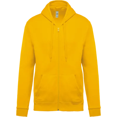Sweat-shirt zippé capuche unisexe