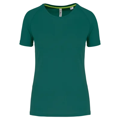 T-shirt de sport à col rond recyclé femme
