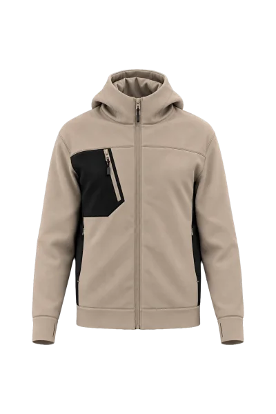 Veste outdoor zippée unisexe