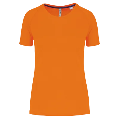 T-shirt de sport à col rond recyclé femme