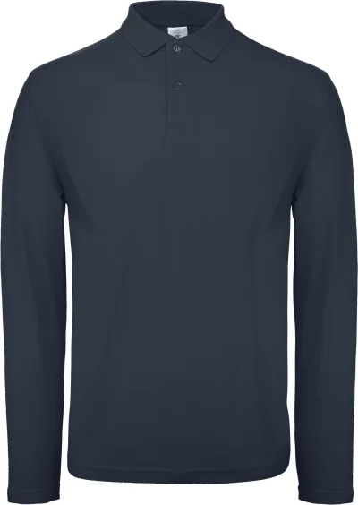 Polo homme ID.001 manches longues
