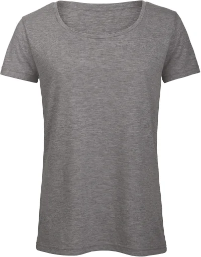 T-shirt Triblend col rond Femme